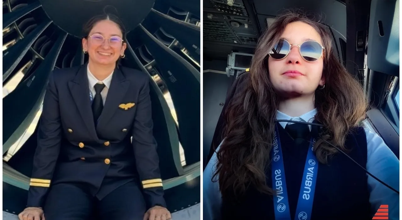 Linda Calistri, la pilota più giovane d