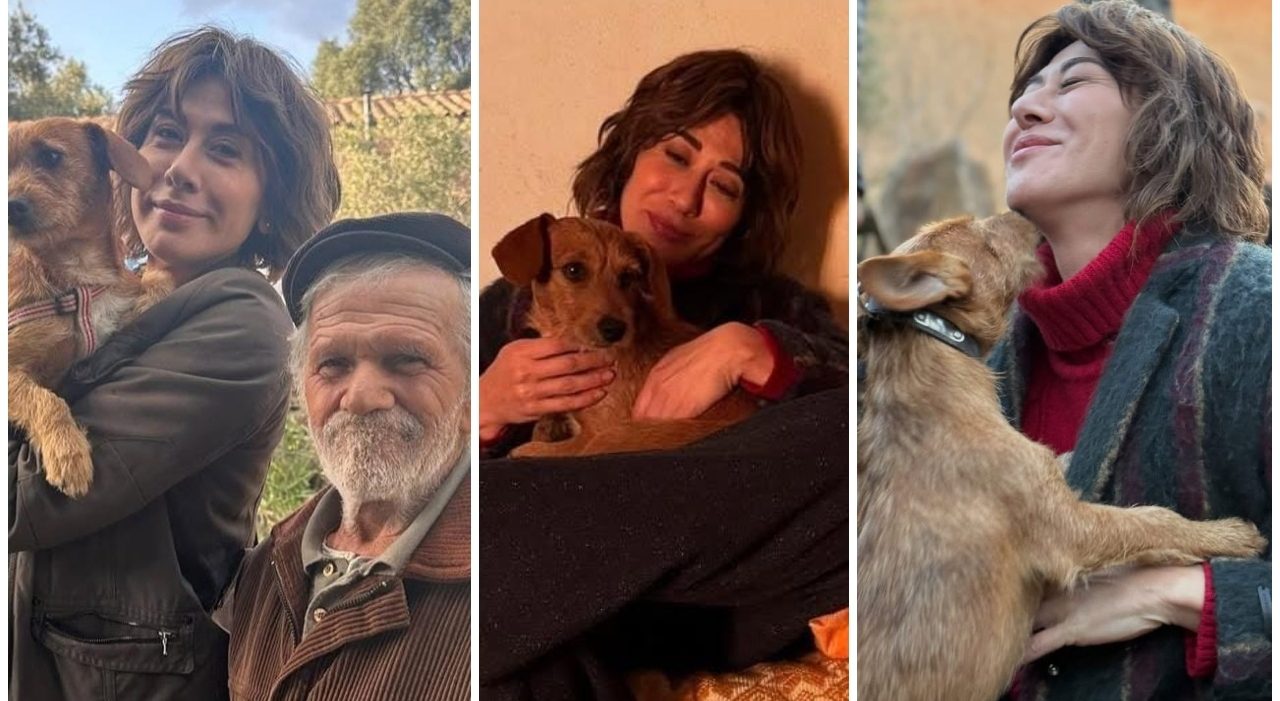 Virginia Raffaele adotta Pintu, il cane conosciuto sul set cambia vita