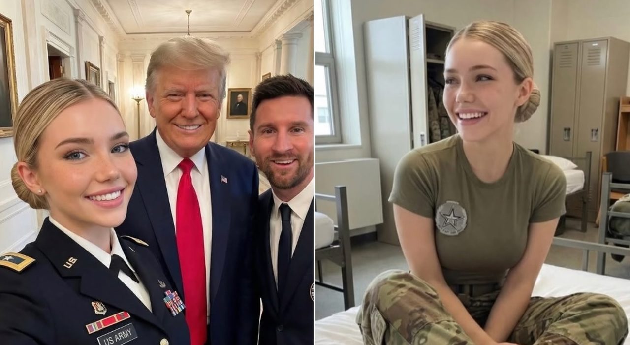 Jessica Foster, la finta soldatessa creata con l Jessica Foster, la finta soldatessa creata con l