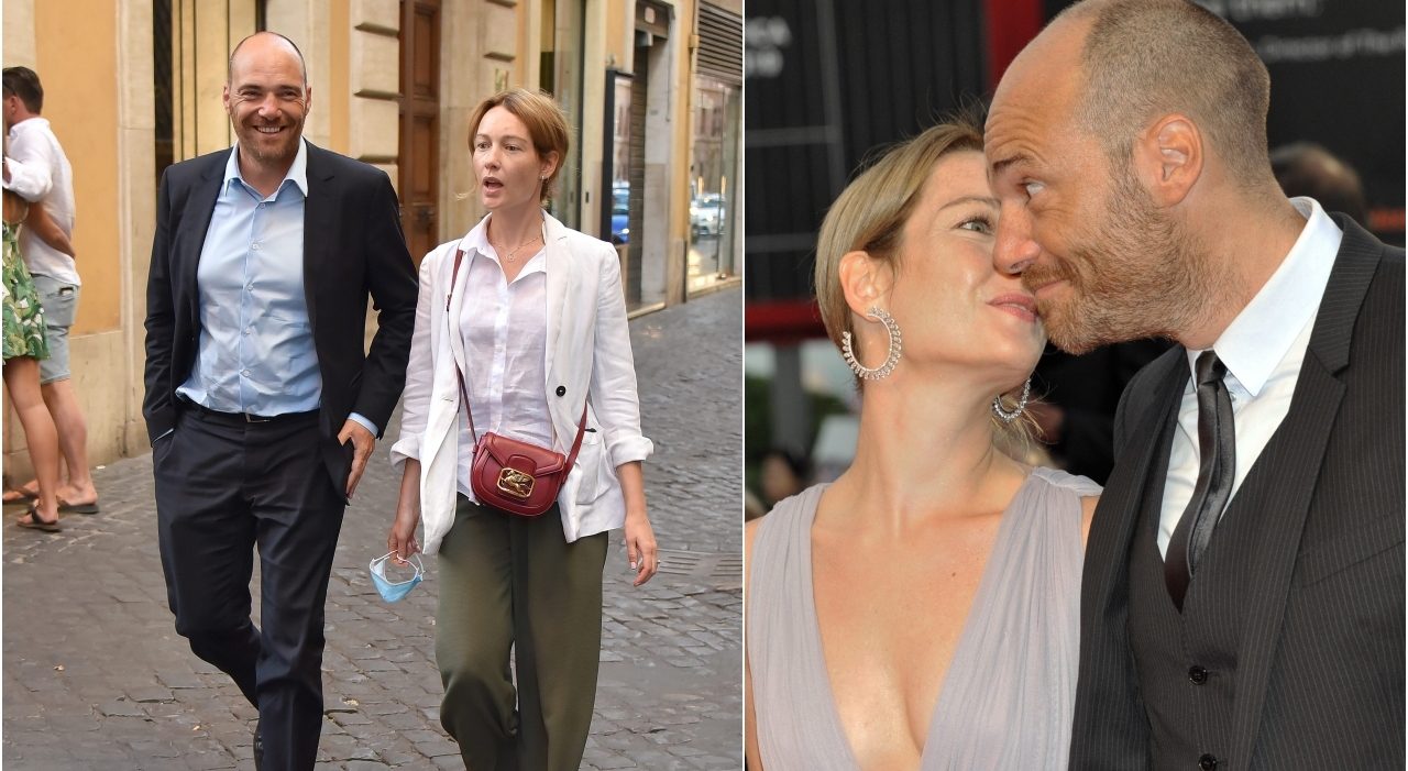 Cristiana Capotondi e Andrea Pezzi, ritorno insieme a Roma dopo anni di distanza