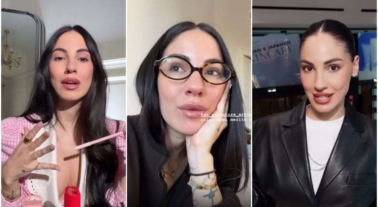 Giulia De Lellis rifà il botox dopo la gravidanza e cambia idea sulle labbra