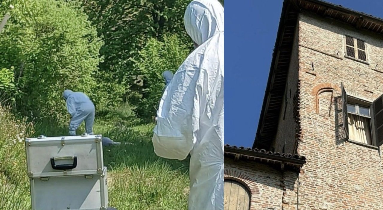 Duplice omicidio a Cossombrato, uccide ex moglie e compagno poi si lancia dalla torre del castello
