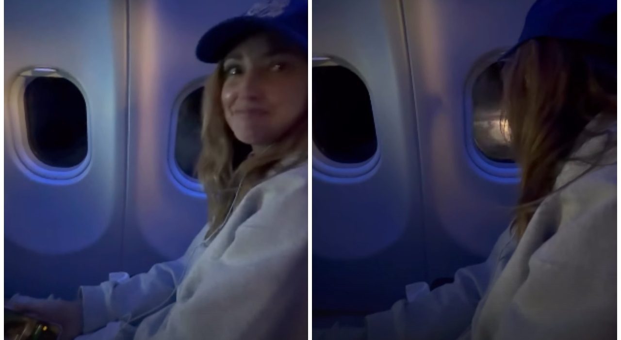 Chiara Ferragni, paura in volo durante il rientro dall