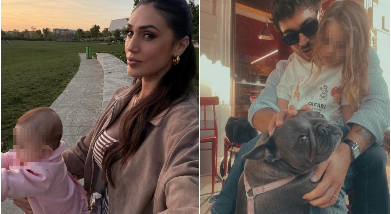 Cecilia Rodriguez e Antonino Spinalbese al parco con le figlie, rapporti sereni dopo la rottura con Belen