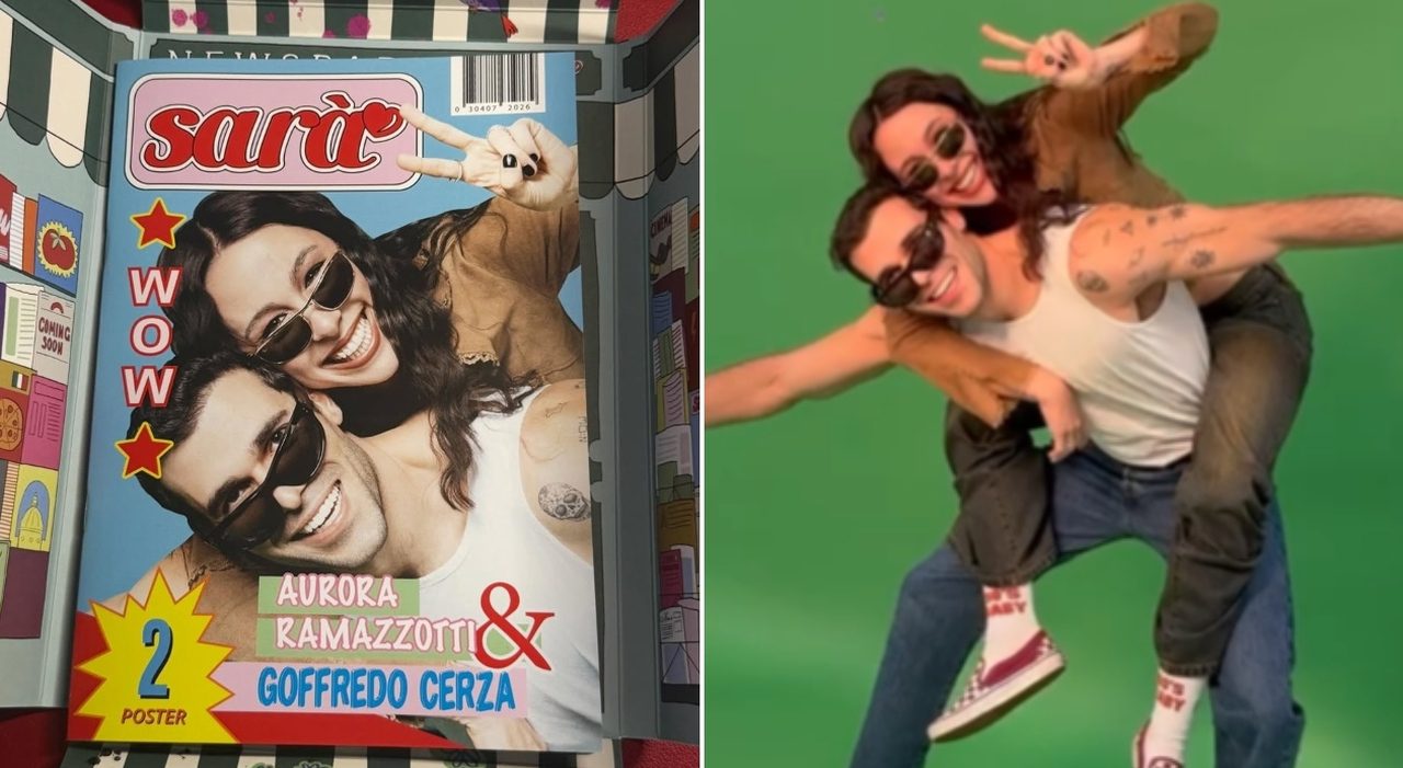 Aurora Ramazzotti matrimonio 4 luglio 2026 con Goffredo Cerza, invito ispirato alla rivista Cioè e festa di più giorni