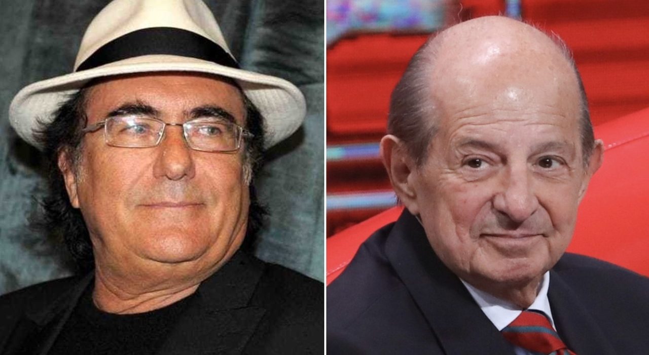 Al Bano e Giancarlo Magalli battibecco in tv tra ironia e ricordi di Sanremo
