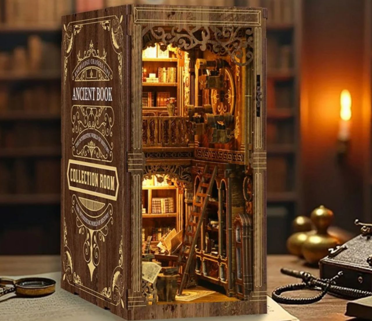 Book nook: portali di fantasia nascosti tra i libri