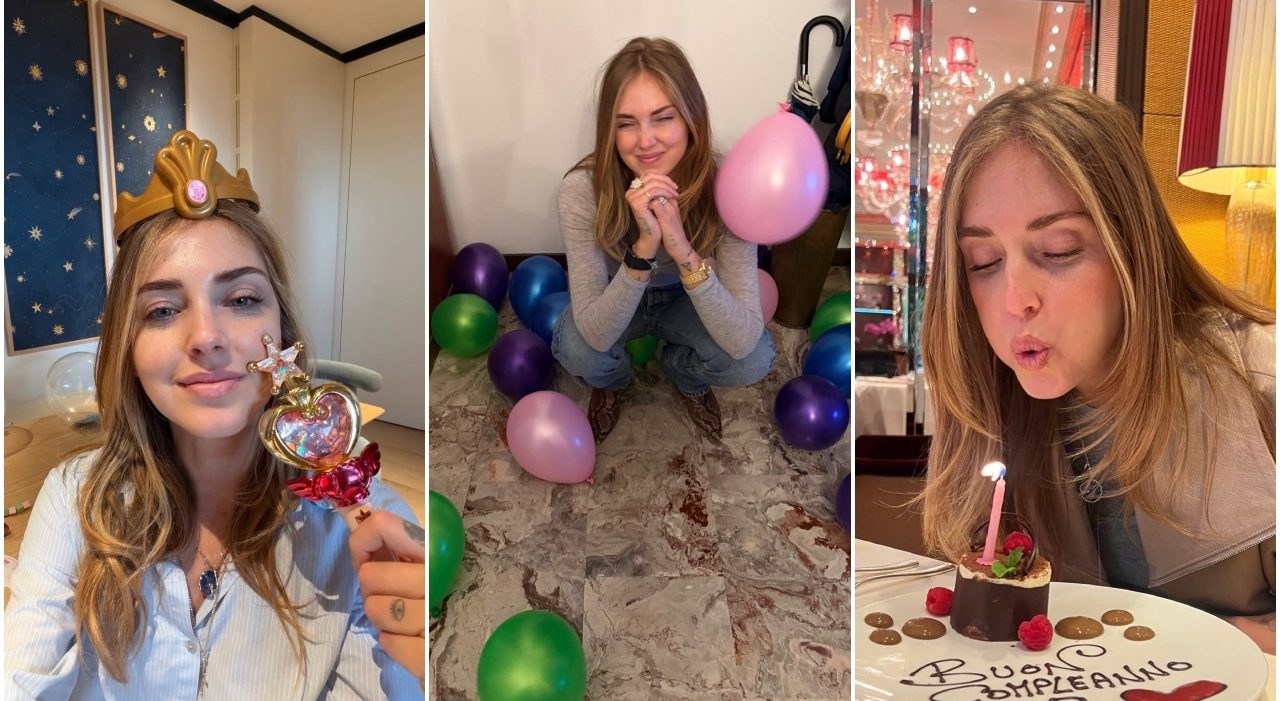 Chiara Ferragni festeggia 39 anni, la dedica sui social e la serata con famiglia e amici