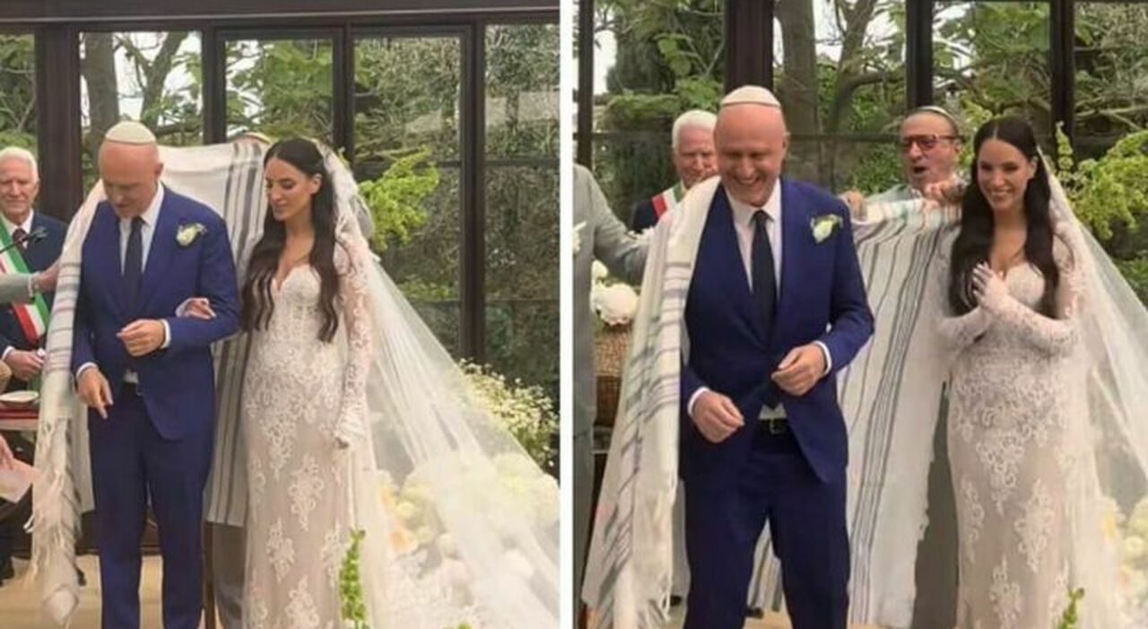 Rudy Zerbi si è sposato vicino Roma, nozze riservate con Grace Raccah dopo tre anni insieme