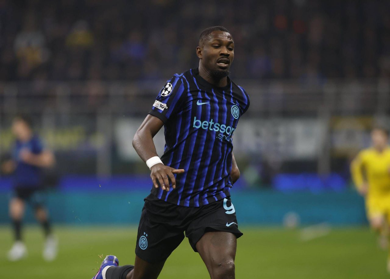 Thuram si ferma in allenamento, finale di Coppa Italia Inter-Lazio a rischio