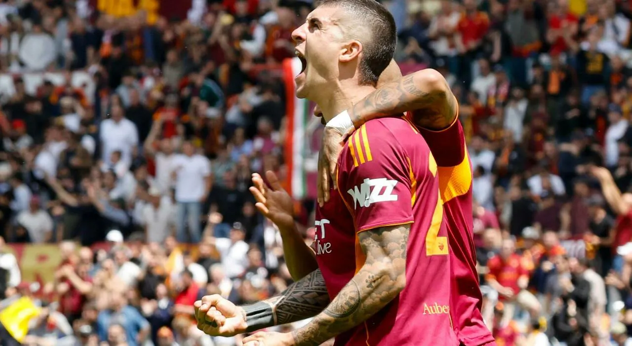 Roma-Lazio, Mancini firma il derby con una doppietta e Dybala trascina i giallorossi al quarto posto
