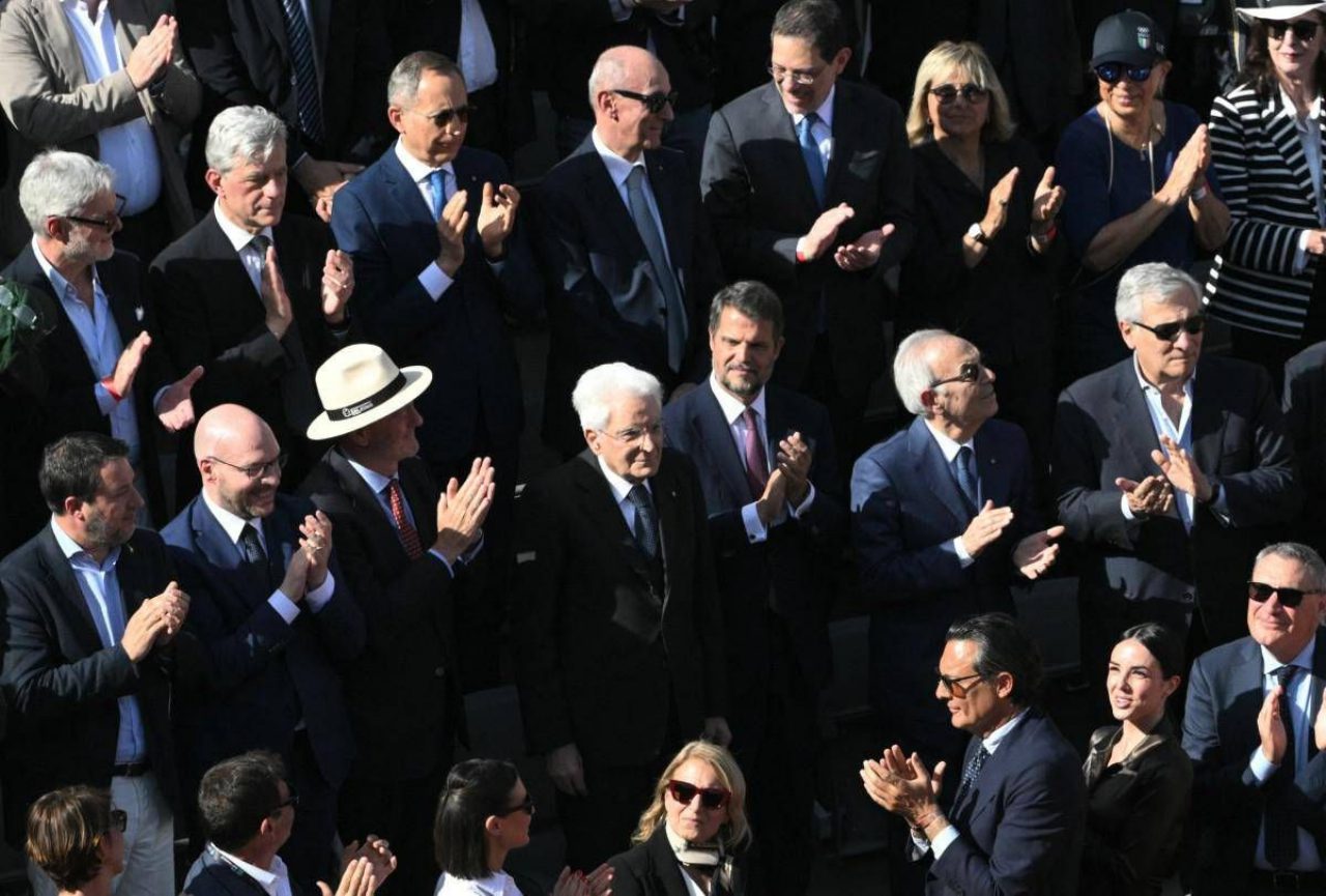 Sinner-Ruud agli Internazionali di Roma, Mattarella e Panatta tra i vip al Centrale