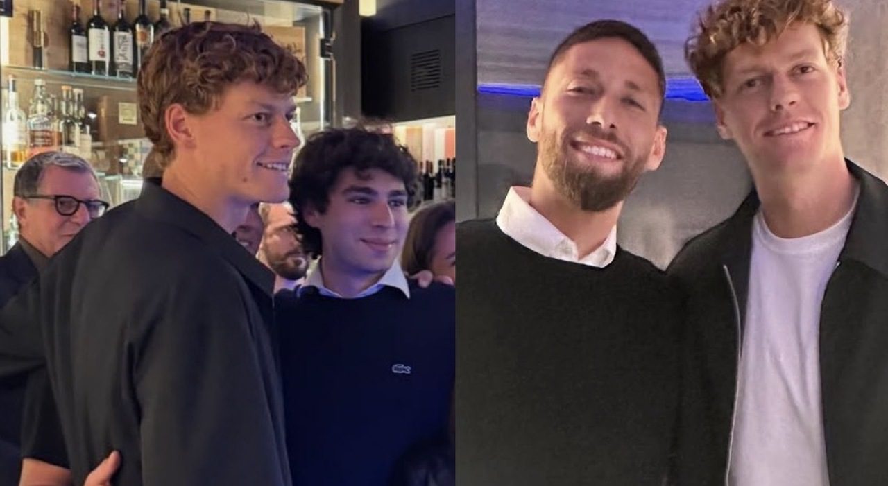 Jannik Sinner festeggia a Roma, cena nel centro storico dopo il trionfo agli Internazionali