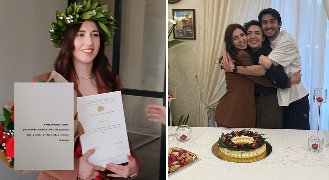 Benedetta si laurea con 110 e lode, la dedica alla sorella commuove tutta la famiglia