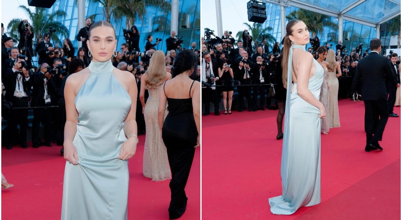 Chanel Totti a Cannes, debutto sul red carpet con look elegante dopo Pechino Express Chanel Totti a Cannes, debutto sul red carpet con look elegante dopo Pechino Express