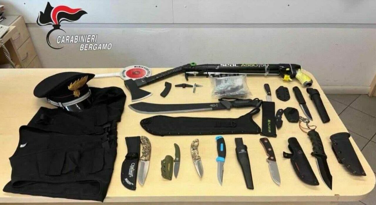 Carvico, uomo ferito con una fiocina nel parcheggio dell Carvico, uomo ferito con una fiocina nel parcheggio dell