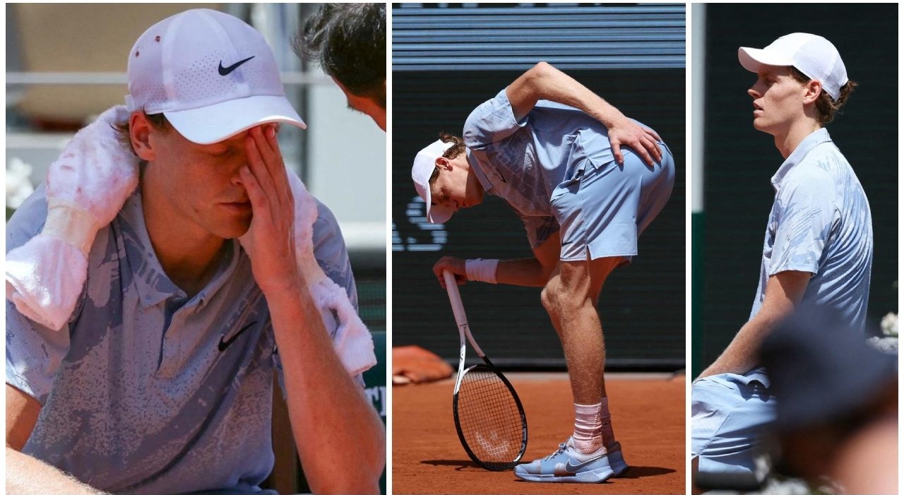 Sinner si ferma al Roland Garros, il caldo lo piega e Cerundolo ribalta il match Sinner si ferma al Roland Garros, il caldo lo piega e Cerundolo ribalta il match