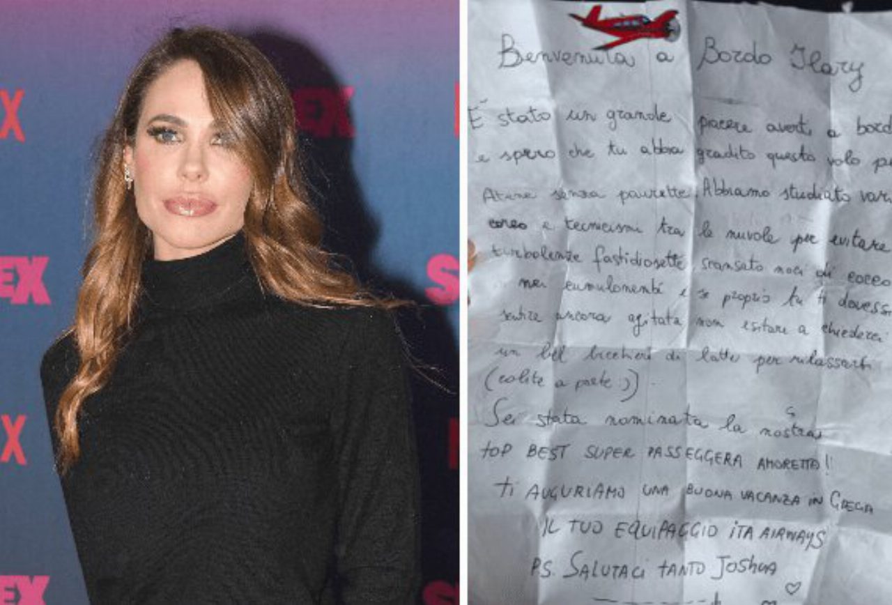 Ilary Blasi vola in Grecia, la sorpresa dell