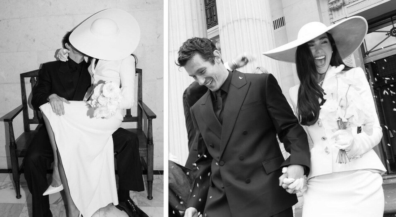 Dua Lipa e Callum Turner in Sicilia, al via i festeggiamenti tra Palermo e Bagheria dopo le nozze