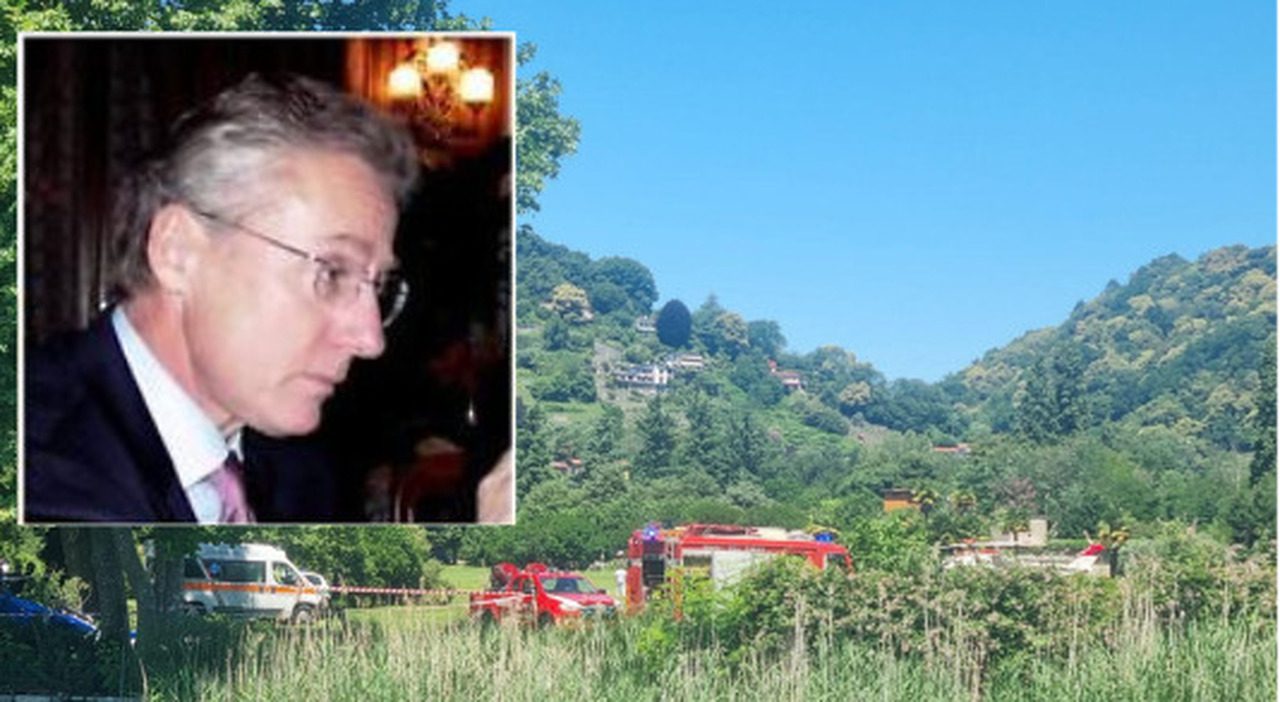 Adrian Bryner morto nel Lago Maggiore, elicottero precipita dopo il decollo a Lesa
