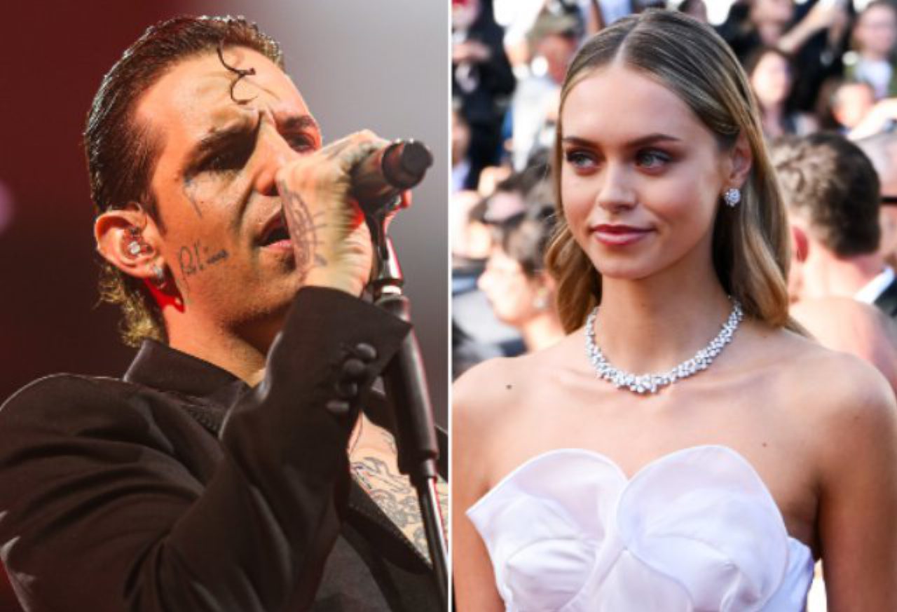 Laila Hasanovic a San Siro con Achille Lauro, attesa per la sfilata durante il concerto di Milano