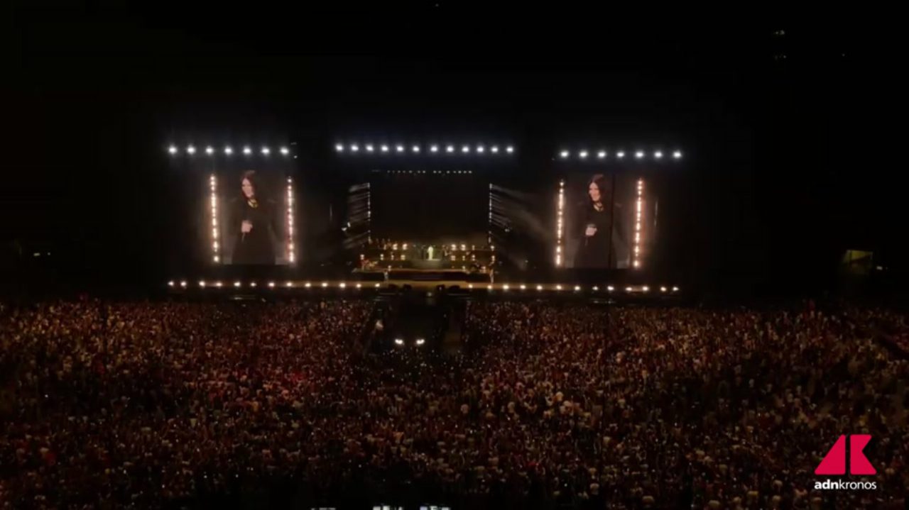 Achille Lauro a San Siro, Laura Pausini sorprende il pubblico con un doppio duetto