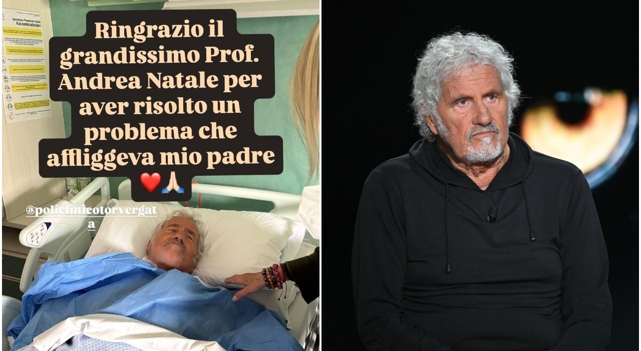Adriano Pappalardo in ospedale a Roma, il figlio Laerte rassicura i fan sulle sue condizioni