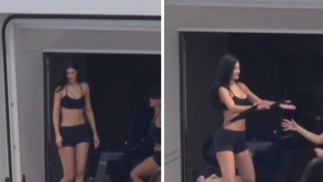 Kylie Jenner sullo yacht in Sardegna, allenamento Pilates e relax nel Mediterraneo Kylie Jenner sullo yacht in Sardegna, allenamento Pilates e relax nel Mediterraneo