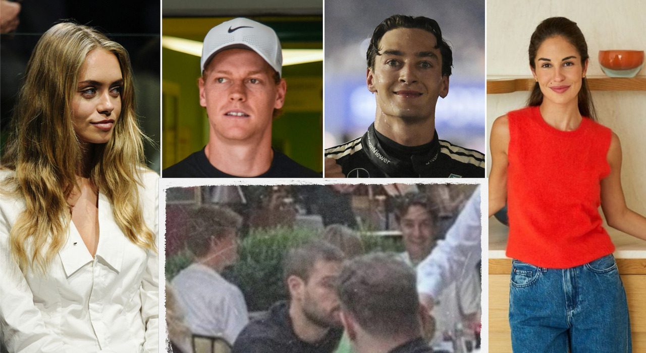 Jannik Sinner a cena con George Russell a Montecarlo, incontro tra tennis e Formula 1