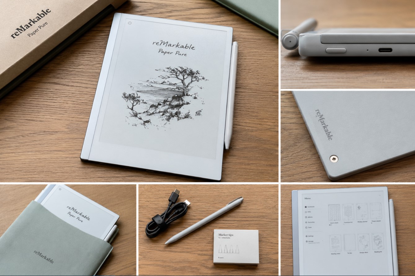 reMarkable Paper Pure recensione, scrittura natug: Un quaderno digitale che punta sulla concentrazione