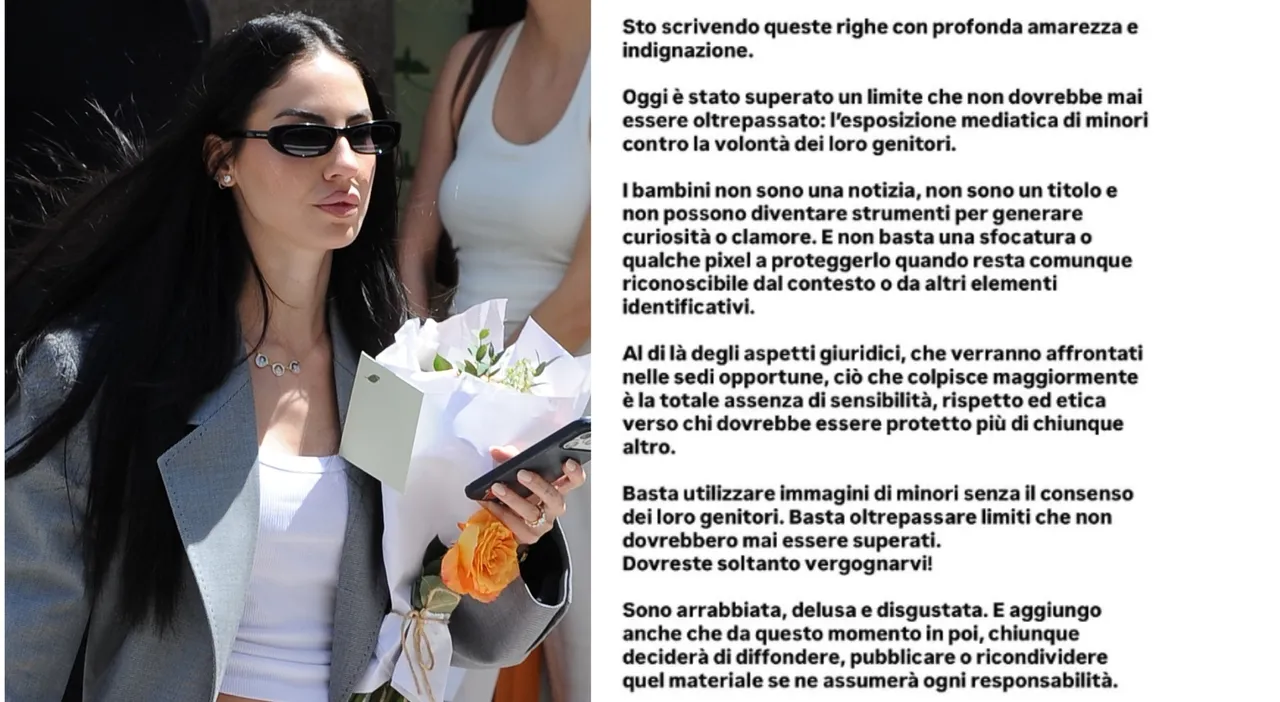 Giulia De Lellis contro le foto della figlia Priscilla, annunciate azioni legali
