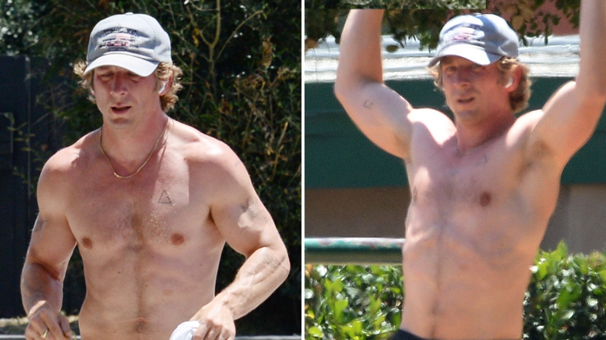 Jeremy Allen White in allenamento a Los Angeles, forma impeccabile prima del ritorno di The Bear