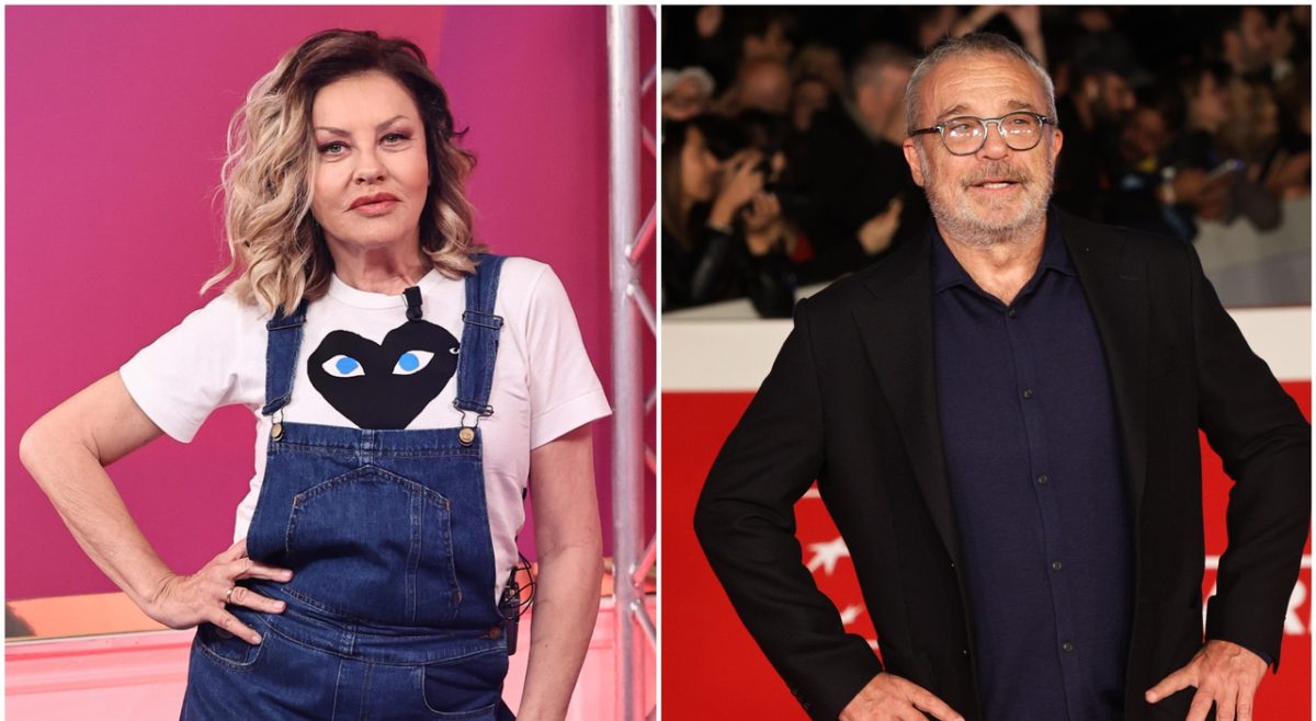 Eva Grimaldi racconta i flirt del passato, dalla storia con Claudio Amendola a Roberto Benigni