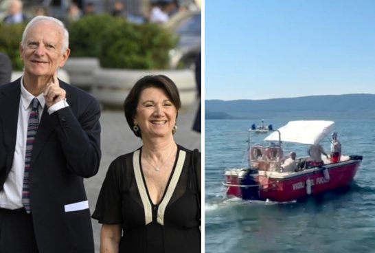 Luigi Cavallari disperso nel lago di Vico, continuano le ricerche con droni e robot subacquei