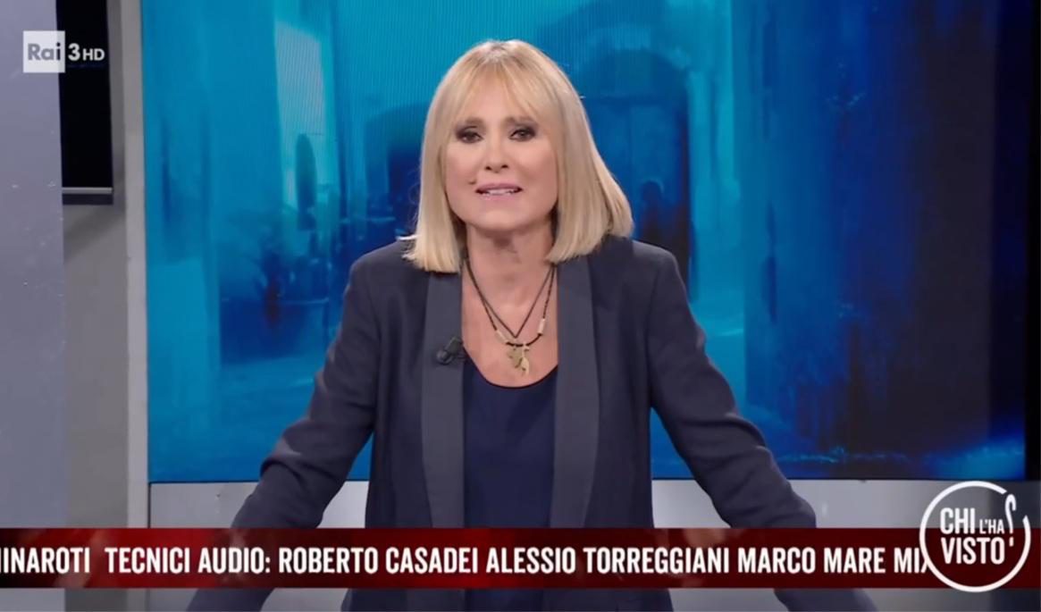 Federica Sciarelli lascia Chi l