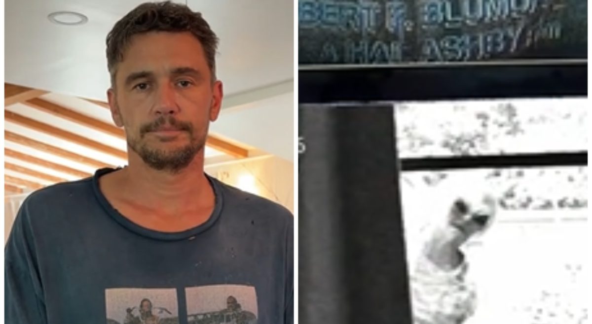 James Franco mostra un presunto alieno, i video su TikTok dividono i fan