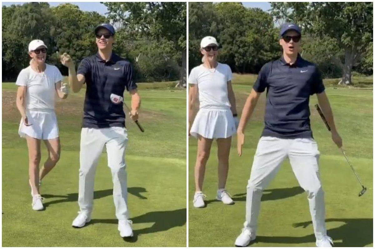 Sinner vince ancora Wimbledon, poi esulta a golf come Cristiano Ronaldo
