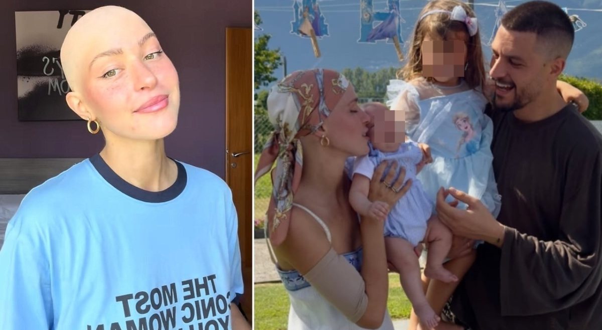 Natalia Paragoni festeggia Ginevra, la terapia contro il linfoma sta funzionando Natalia Paragoni festeggia Ginevra, la terapia contro il linfoma sta funzionando