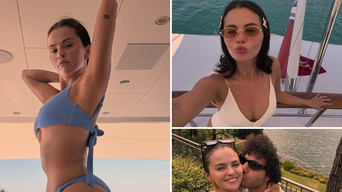 Selena Gomez in vacanza in Italia, le foto in yacht con Benny Blanco