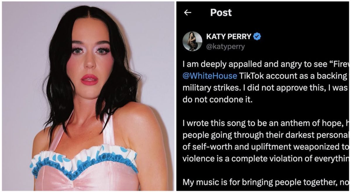 Katy Perry contro la Casa Bianca, Firework usata nel video sugli attacchi in Iran