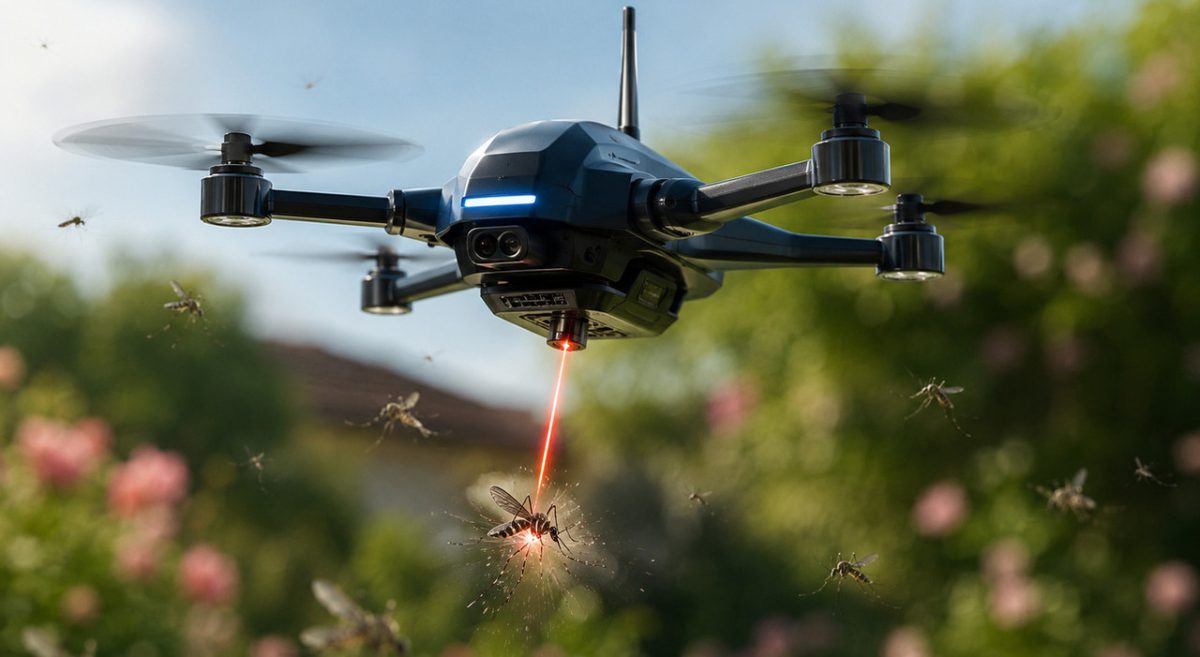 Tornyol presenta il drone anti-zanzare, il sonar guida l