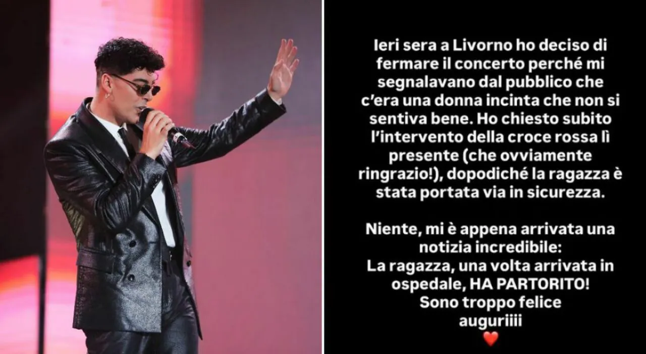 The Kolors, donna partorisce dopo le contrazioni al concerto di Livorno