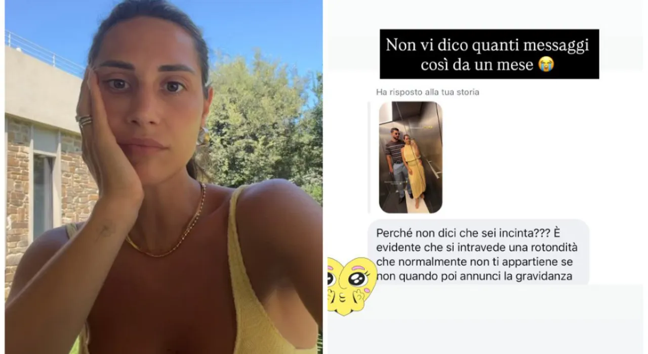 Beatrice Valli smentisce la gravidanza, il gonfiore è legato a stress e problemi intestinali