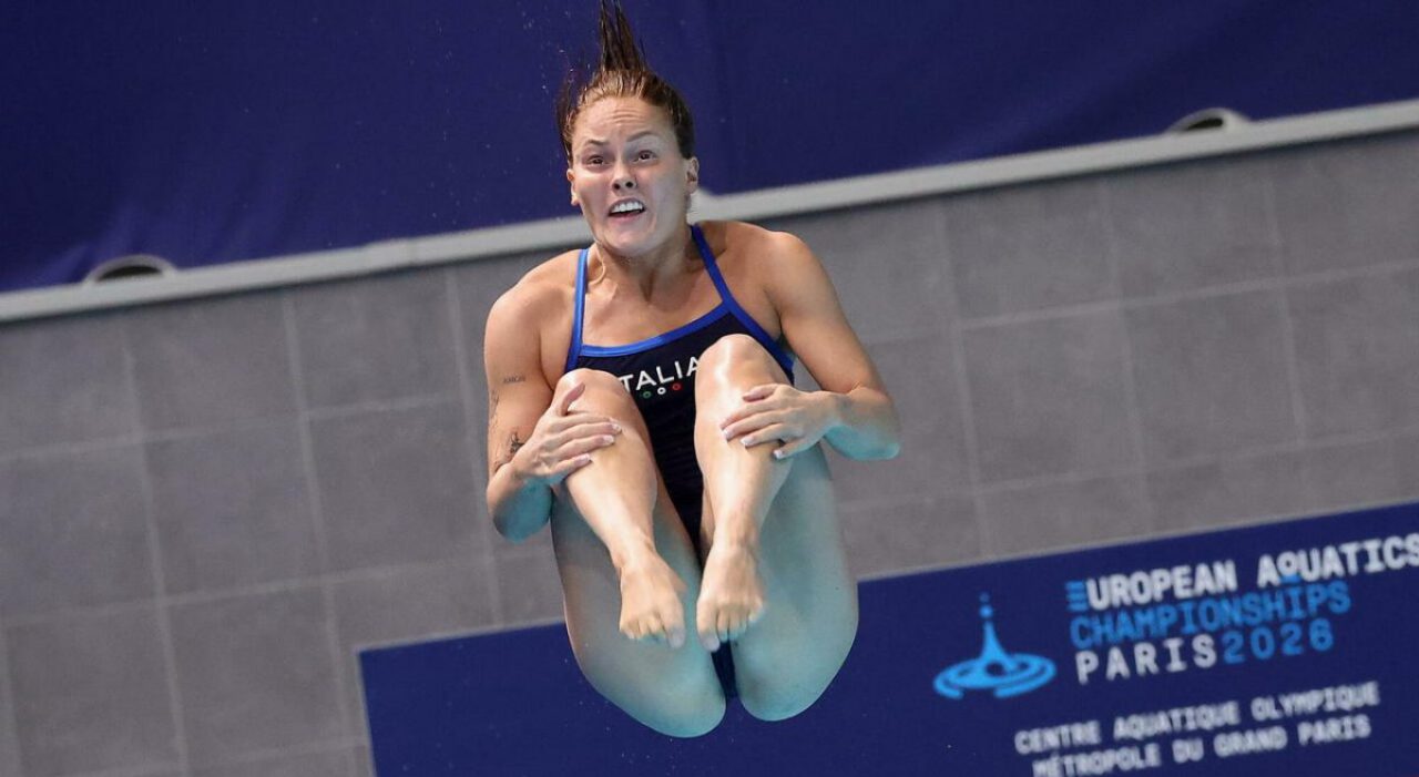 Chiara Pellacani trionfa agli Europei di Parigi, oro nel trampolino da un metro