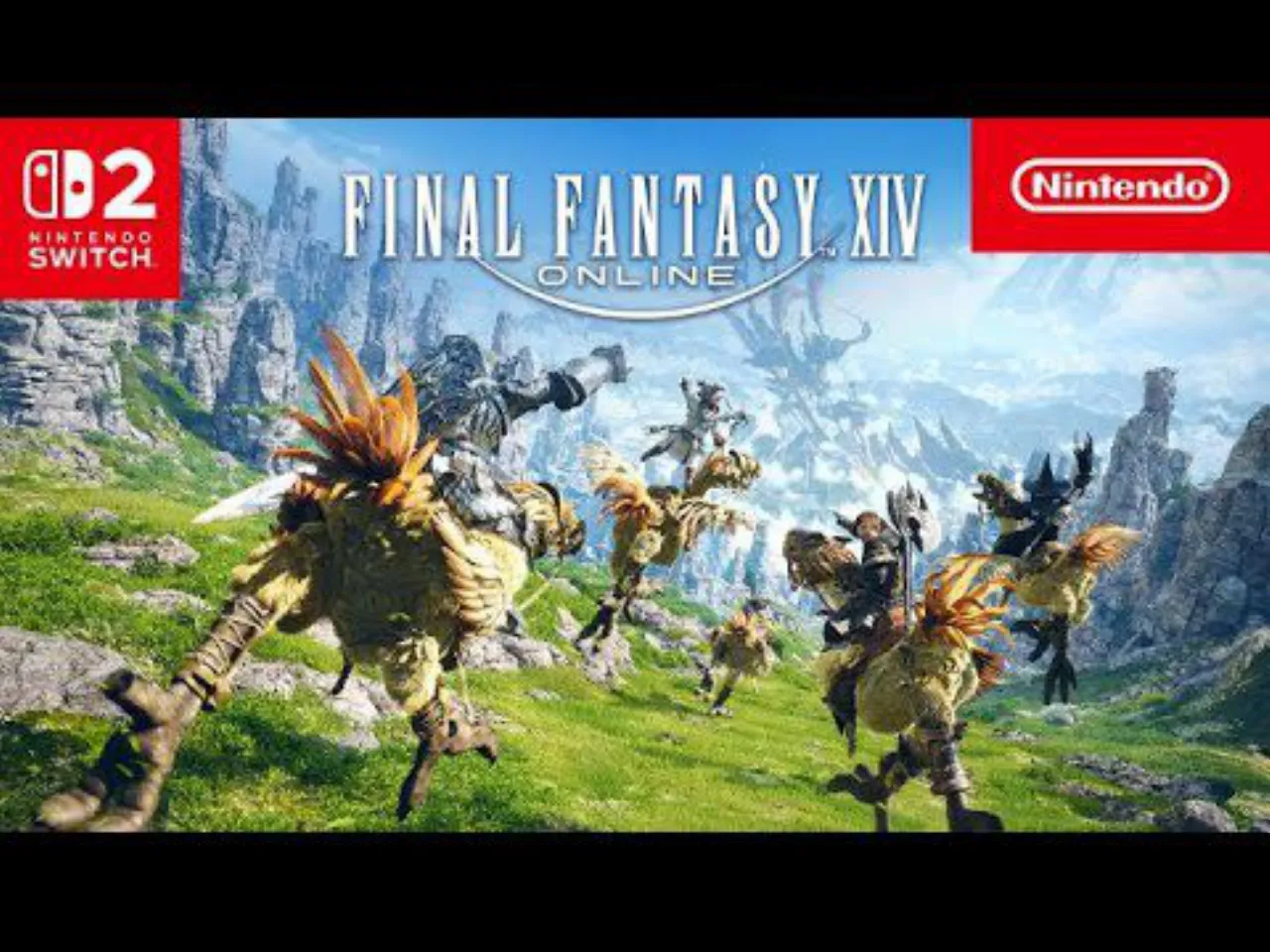 Final Fantasy XIV arriva su Nintendo Switch 2, prova gratuita e download da 117,2 GB