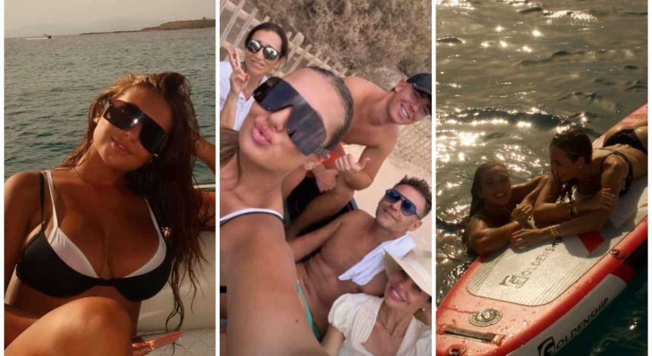 Chanel Totti a Formentera, il giro in pick-up con Ilary Blasi ricorda Pechino Express