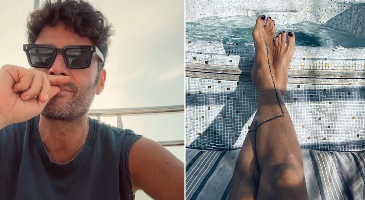 Filippo Bisciglia, smalto nero ai piedi in vacanza: la foto divide i fan sui social Filippo Bisciglia, smalto nero ai piedi in vacanza: la foto divide i fan sui social
