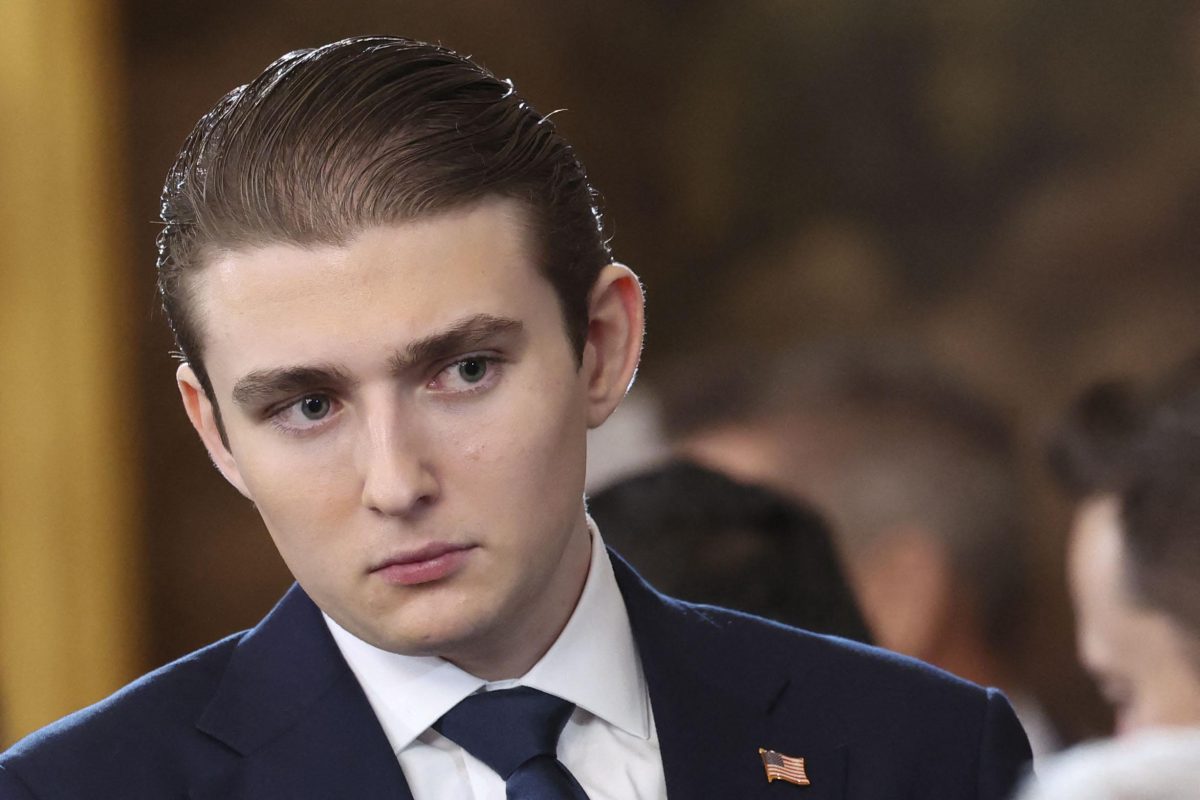 Barron Trump minacciato dall