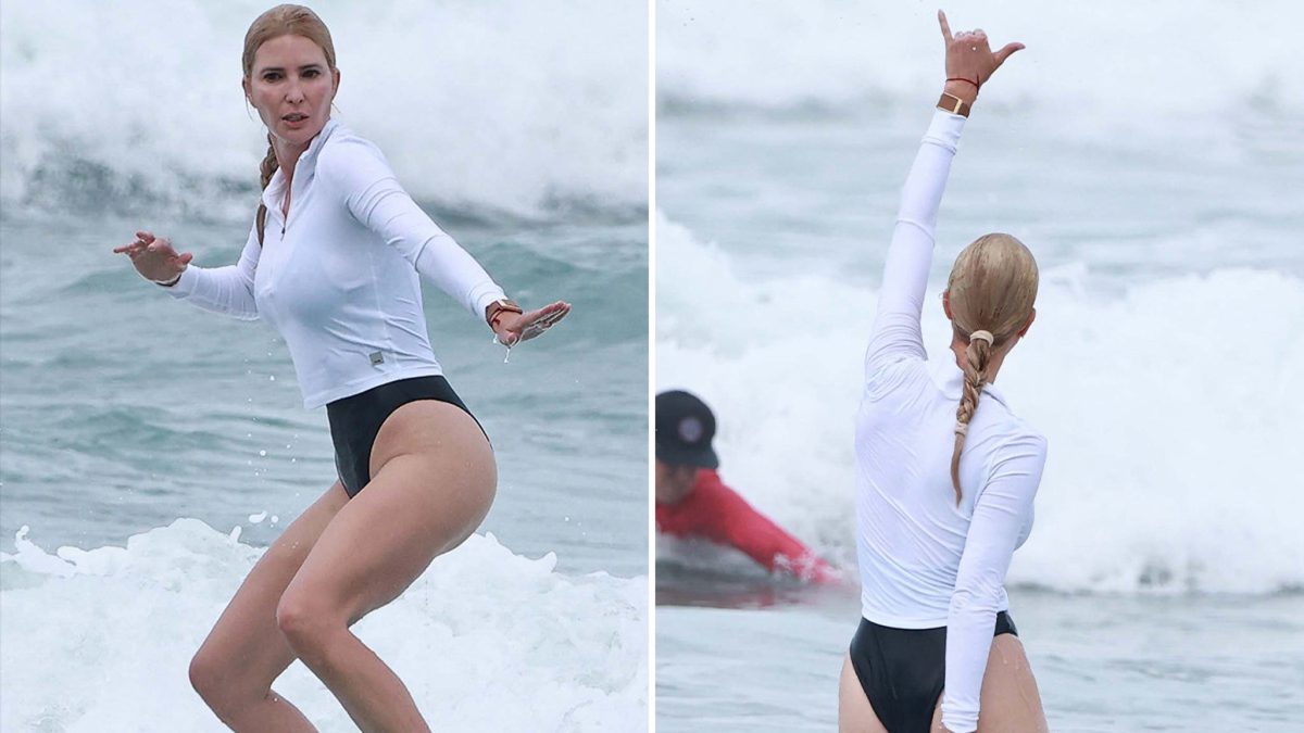 Ivanka Trump fa surf in Costa Rica, tra onde, cadute e sorrisi durante la vacanza