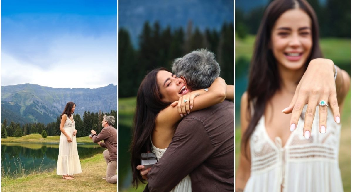 Karen Norman si fidanza con Fabio Romano, la proposta in montagna e l